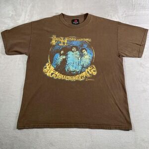 Jimi‎ Hendrix Experience Shirt Mens XL Brown Are You Experienced Graphic Rock